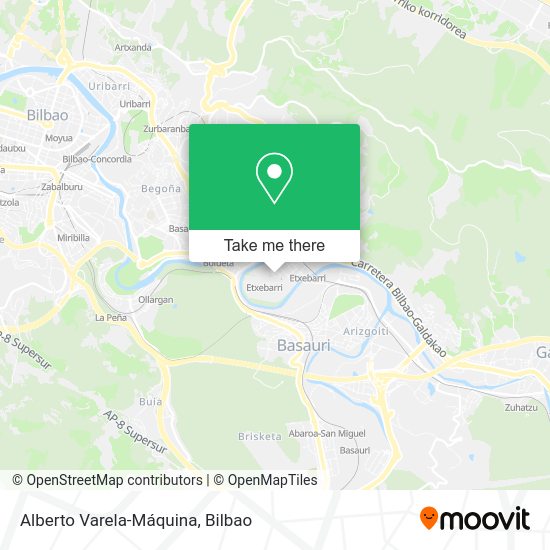 Alberto Varela-Máquina map