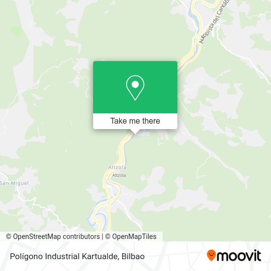 Polígono Industrial Kartualde map