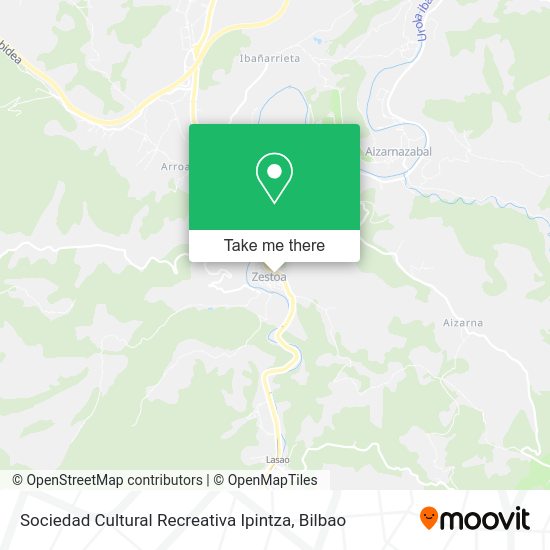Sociedad Cultural Recreativa Ipintza map