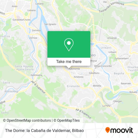 The Dome: la Cabaña de Valdemar map