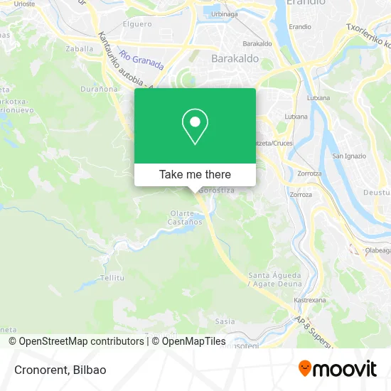 Cronorent map