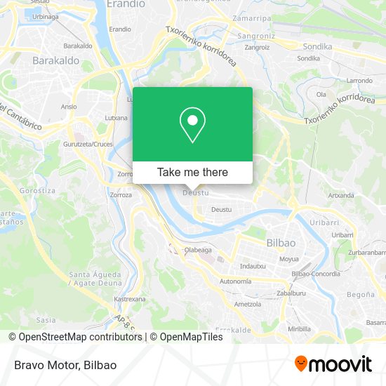 Bravo Motor map