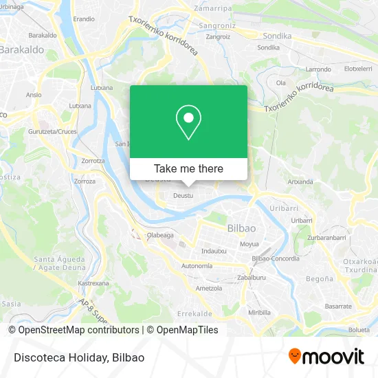 Discoteca Holiday map