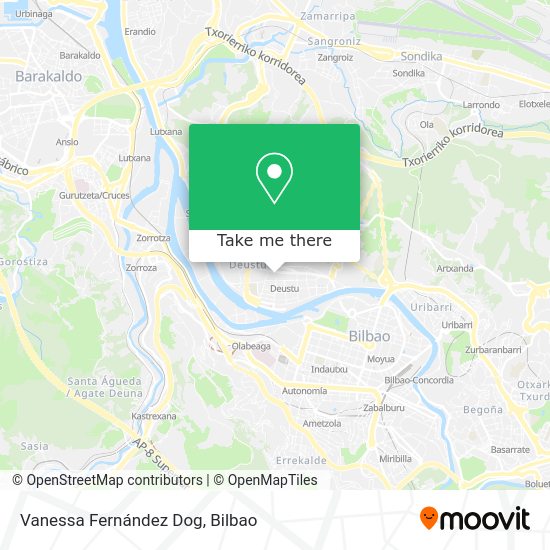Vanessa Fernández Dog map