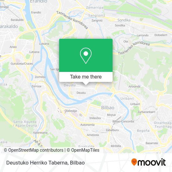 Deustuko Herriko Taberna map