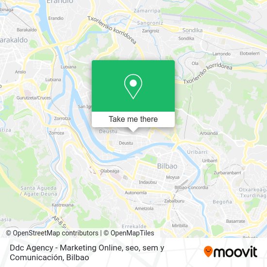 Ddc Agency - Marketing Online, seo, sem y Comunicación map