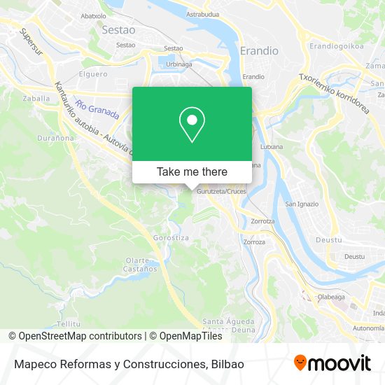 Mapeco Reformas y Construcciones map
