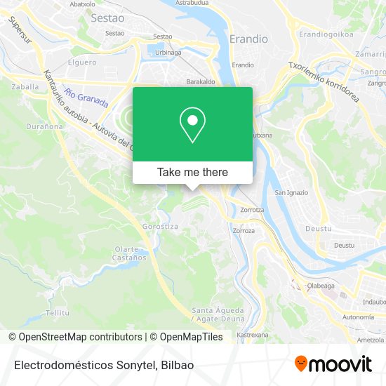Electrodomésticos Sonytel map
