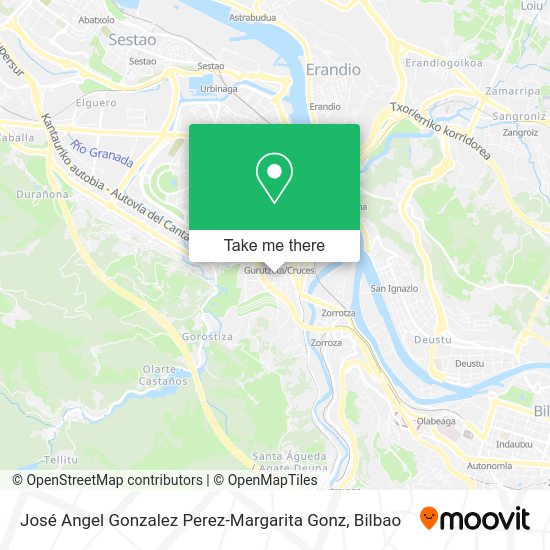 José Angel Gonzalez Perez-Margarita Gonz map