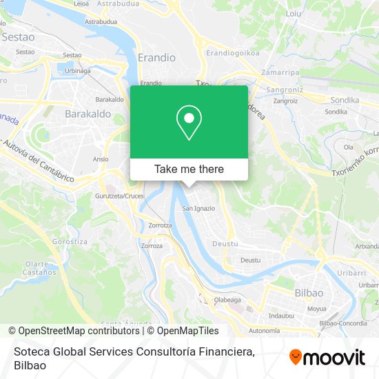 Soteca Global Services Consultoría Financiera map