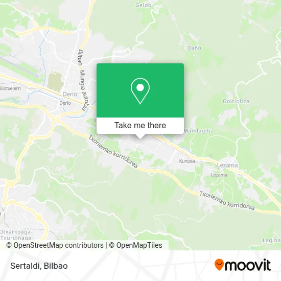 Sertaldi map