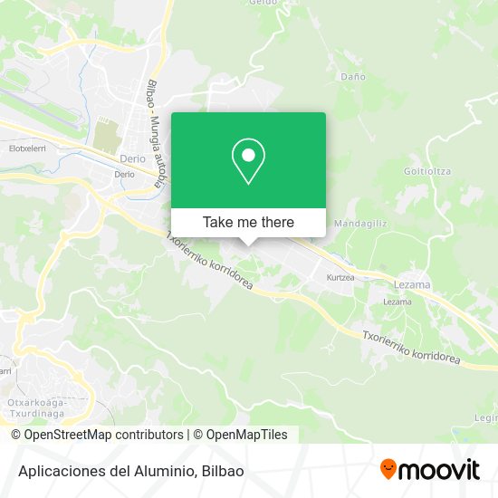 Aplicaciones del Aluminio map