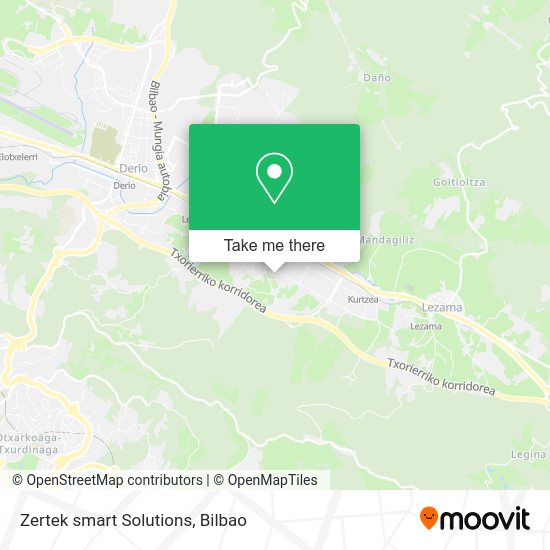 Zertek smart Solutions map