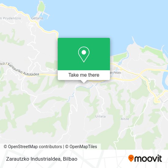 Zarautzko Industrialdea map