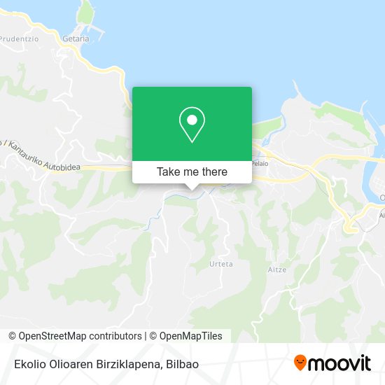 Ekolio Olioaren Birziklapena map