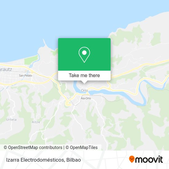 Izarra Electrodomésticos map