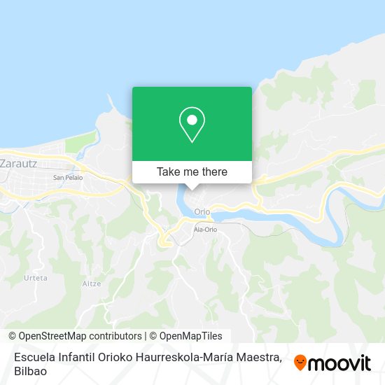Escuela Infantil Orioko Haurreskola-María Maestra map