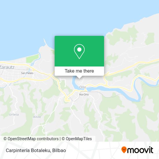 Carpintería Botaleku map