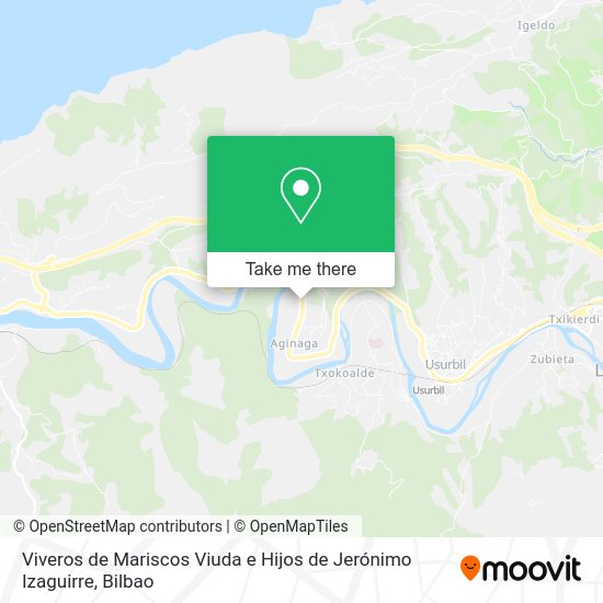 Viveros de Mariscos Viuda e Hijos de Jerónimo Izaguirre map