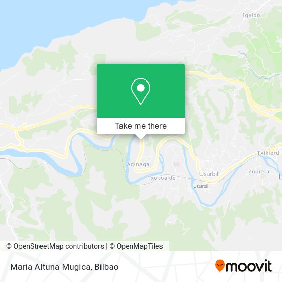 María Altuna Mugica map