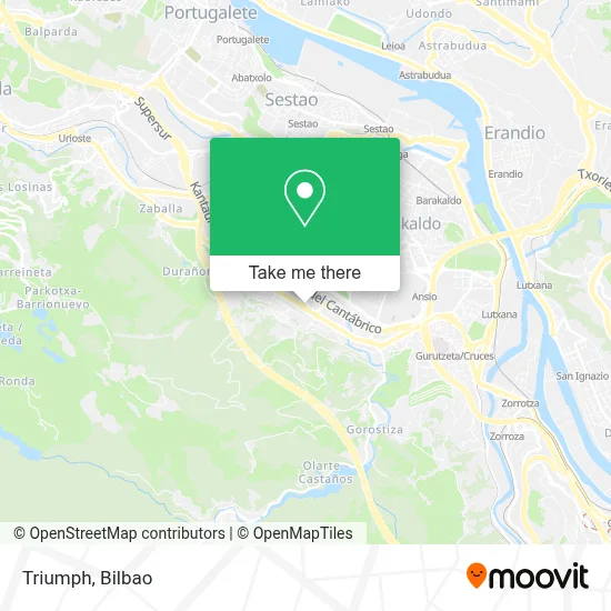 Triumph map