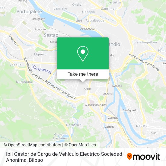 Ibil Gestor de Carga de Vehículo Electrico Sociedad Anonima map