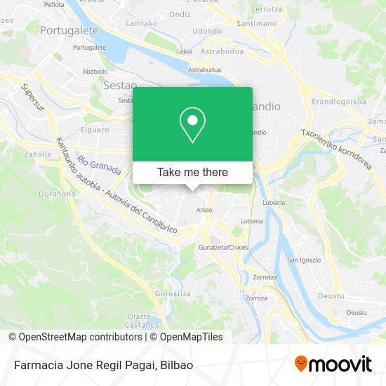 Farmacia Jone Regil Pagai map