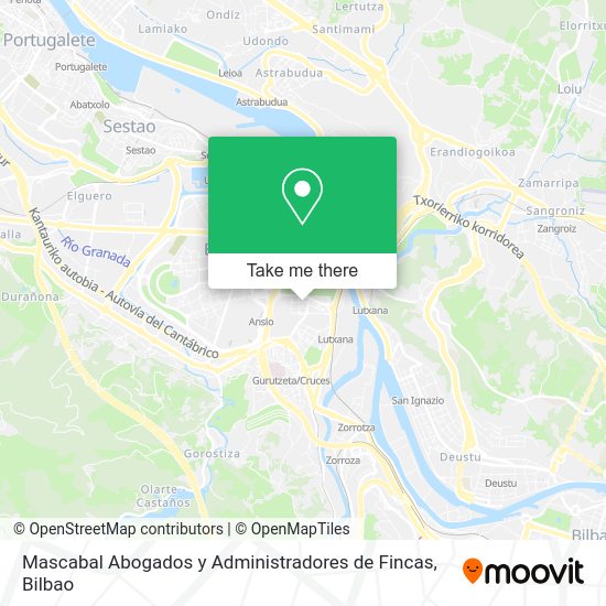 Mascabal Abogados y Administradores de Fincas map