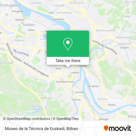 Museo de la Técnica de Euskadi map
