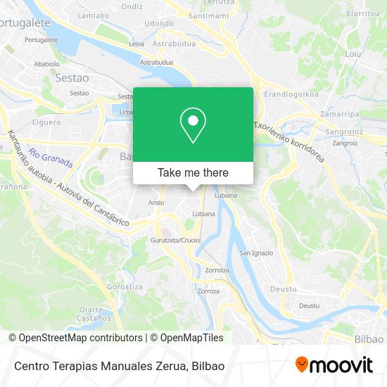 Centro Terapias Manuales Zerua map