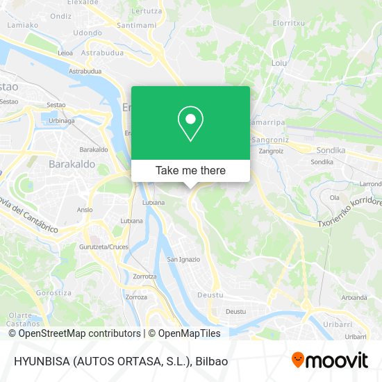 HYUNBISA (AUTOS ORTASA, S.L.) map
