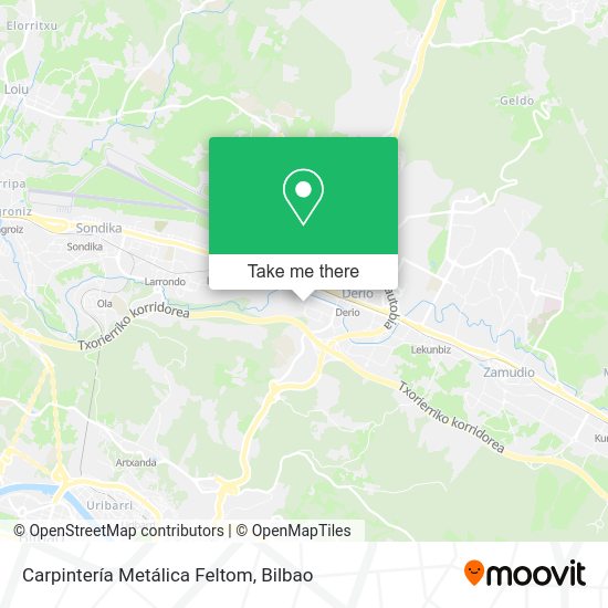 Carpintería Metálica Feltom map