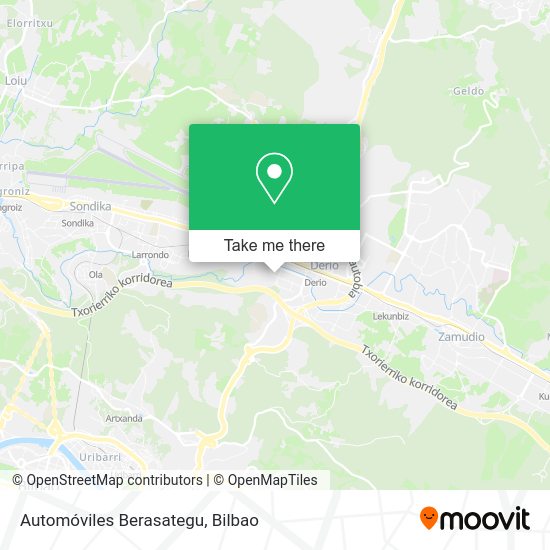 Automóviles Berasategu map