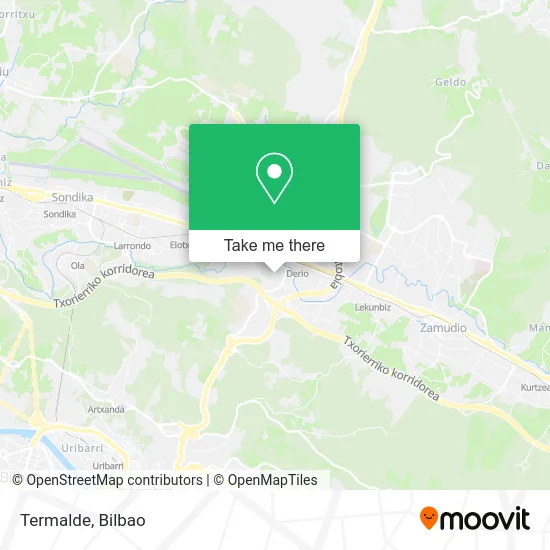Termalde map