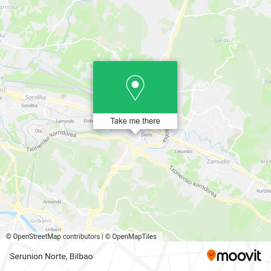 Serunion Norte map