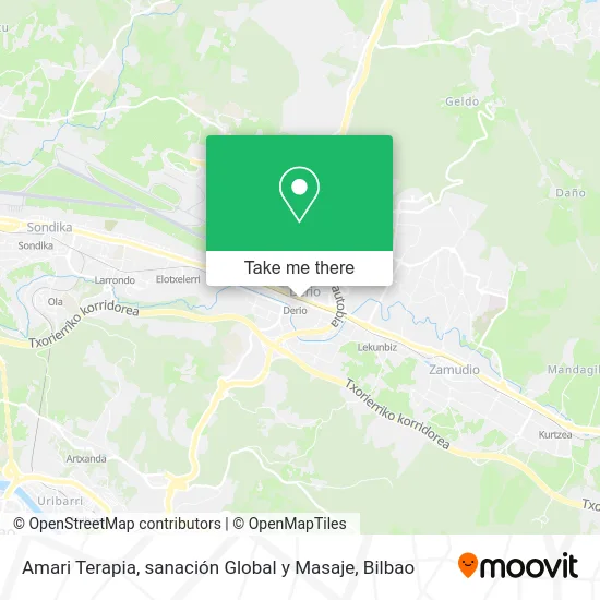 mapa Amari Terapia, sanación Global y Masaje