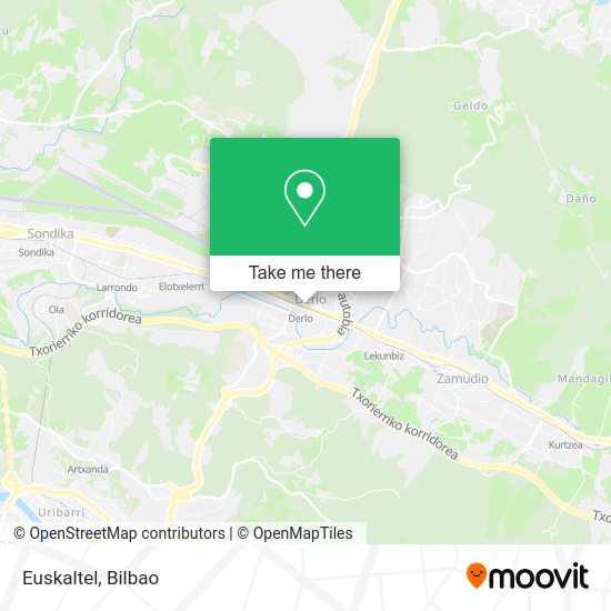 Euskaltel map