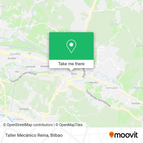 Taller Mecánico Reina map