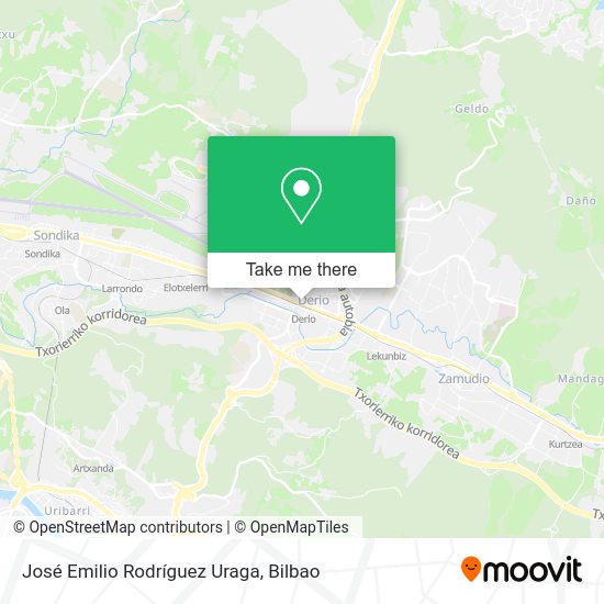 José Emilio Rodríguez Uraga map