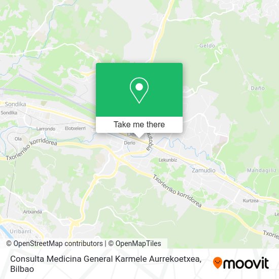 Consulta Medicina General Karmele Aurrekoetxea map