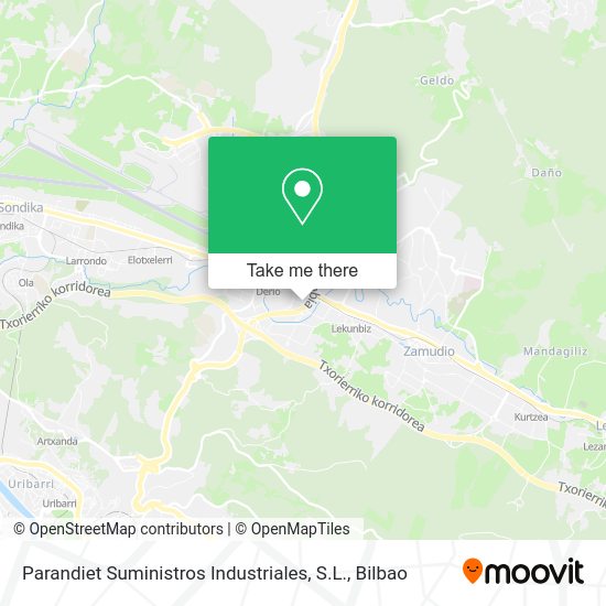 Parandiet Suministros Industriales, S.L. map