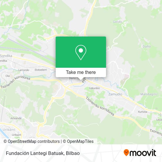 Fundación Lantegi Batuak map