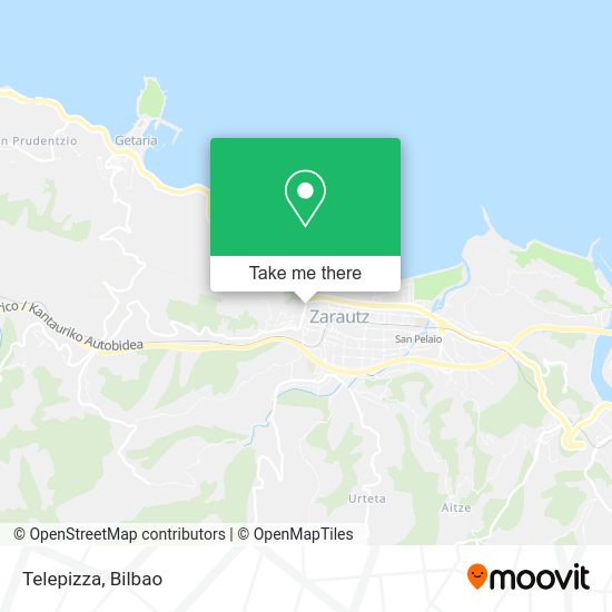 Telepizza map