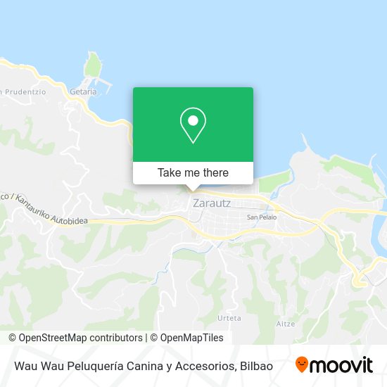 Wau Wau Peluquería Canina y Accesorios map