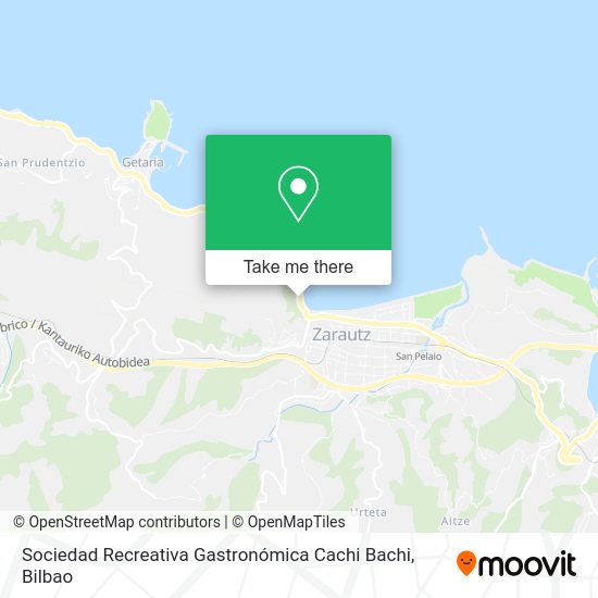 Sociedad Recreativa Gastronómica Cachi Bachi map