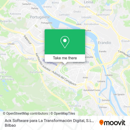 Ack Software para La Transformación Digital, S.L. map