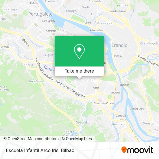 Escuela Infantil Arco Iris map