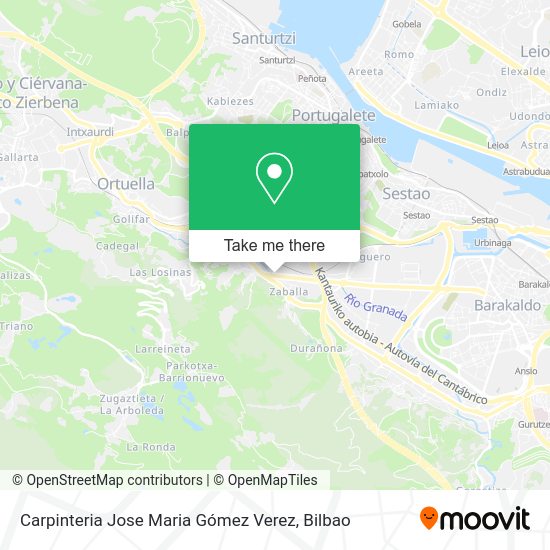 Carpinteria Jose Maria Gómez Verez map