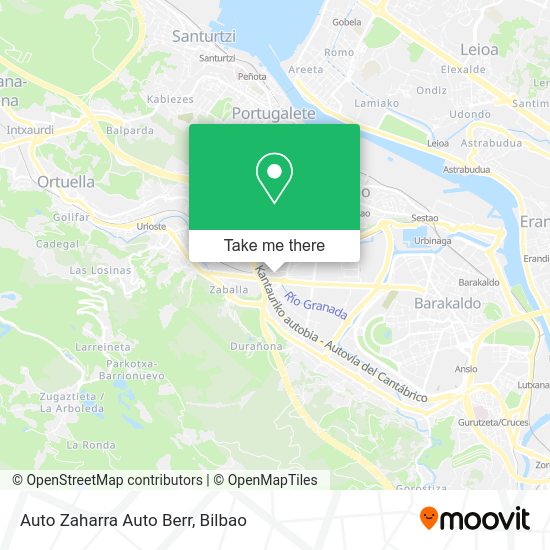 Auto Zaharra Auto Berr map