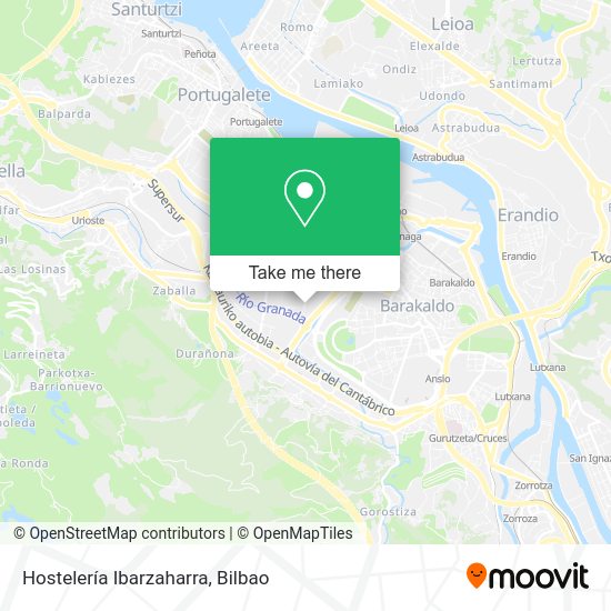 Hostelería Ibarzaharra map